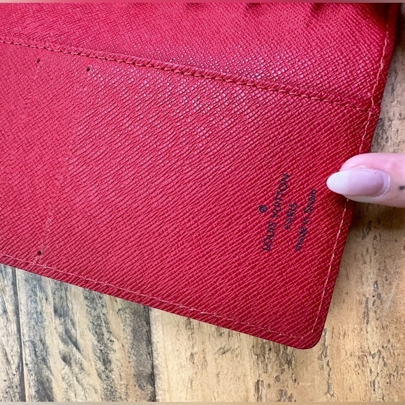 Louis Vuitton Epi Agenda red - Picture 5 of 13